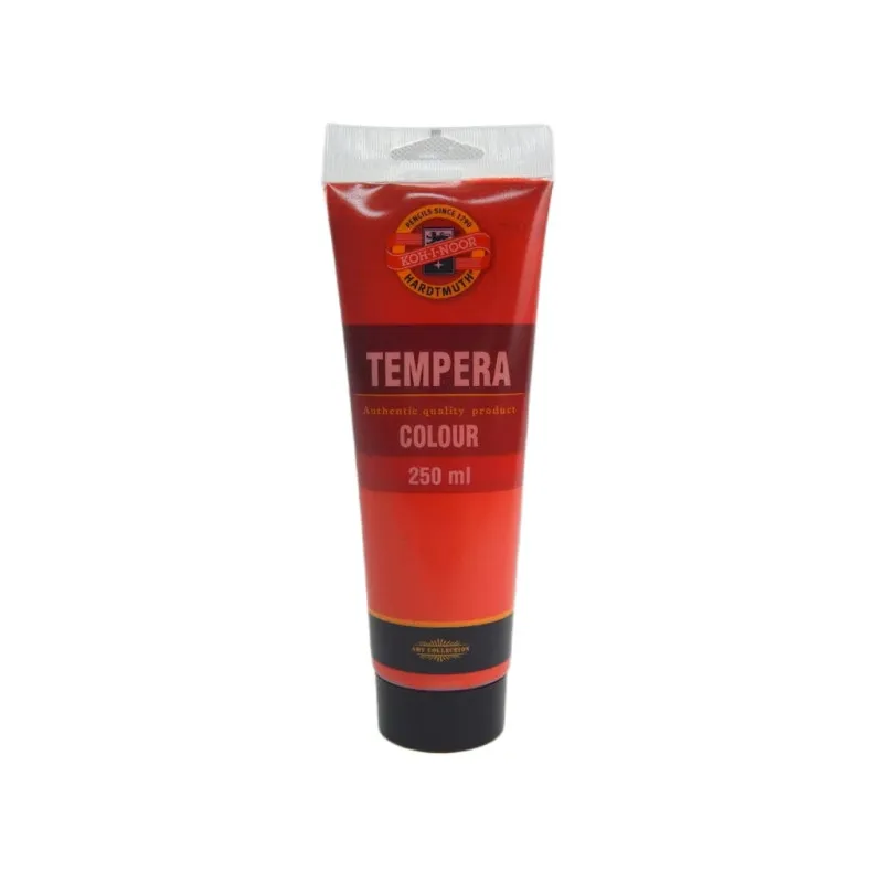 Temperová barva - rumělka červená / tuba 250 ml