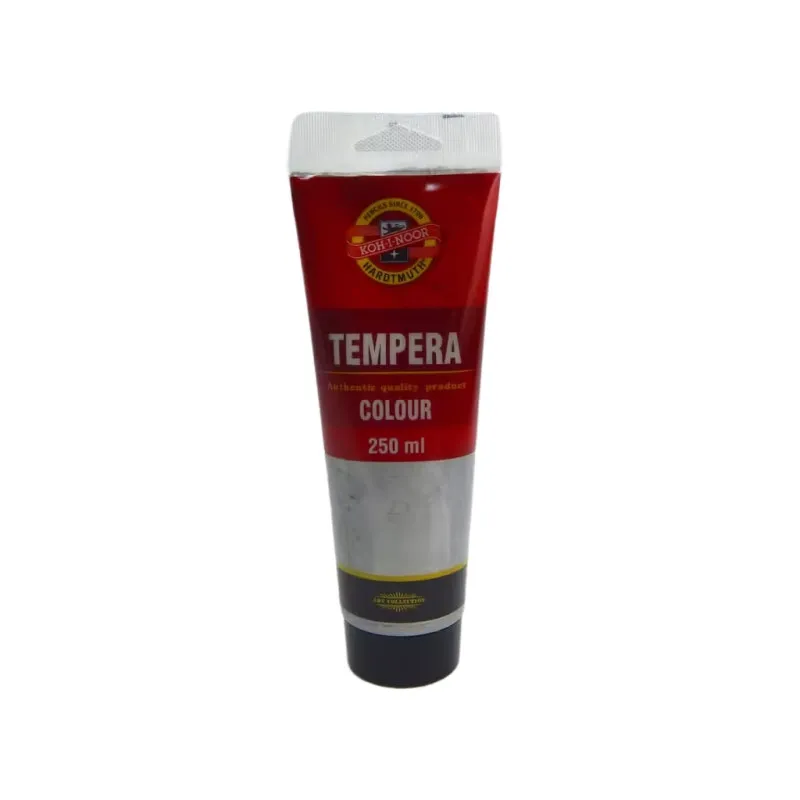 Temperová barva - stříbrná / tuba 250 ml