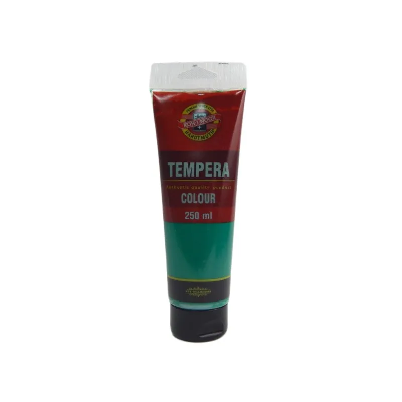 Temperová barva - zeleň tmavá / tuba 250 ml