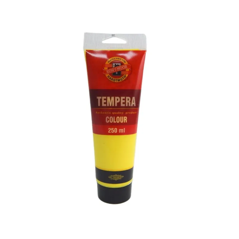 Temperová barva - žluť citrónová / tuba 250 ml