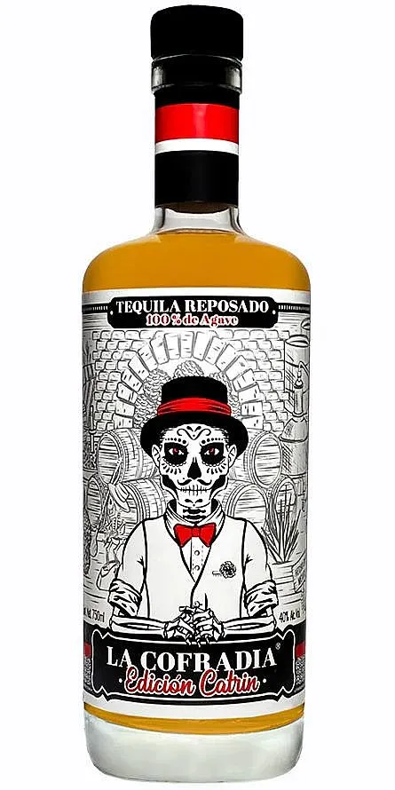 Tequila Cofradia Catrin Reposado kulatá lahev  38%0.70l