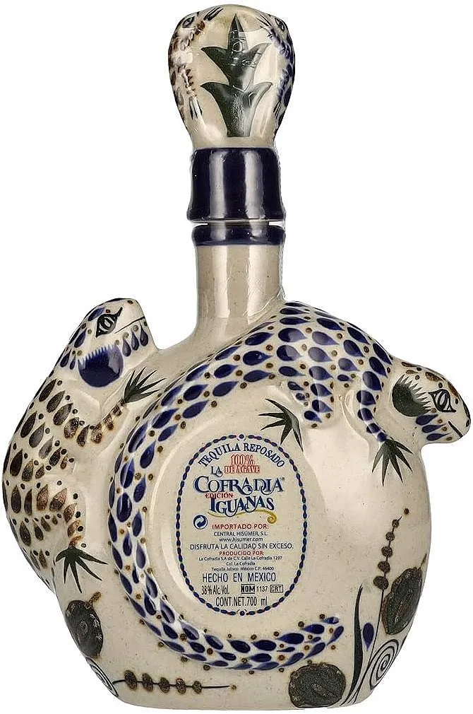 Tequila Cofradia Iguanas Reposado Bourbon barrel 38%0.70l