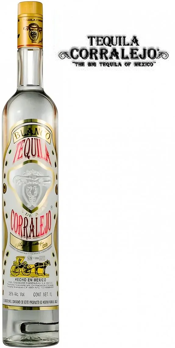 Tequila Corralejo Blanco  38%0.70l