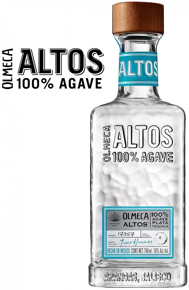 Tequila Olmeca Altos Blanco Plata 38%0.70l