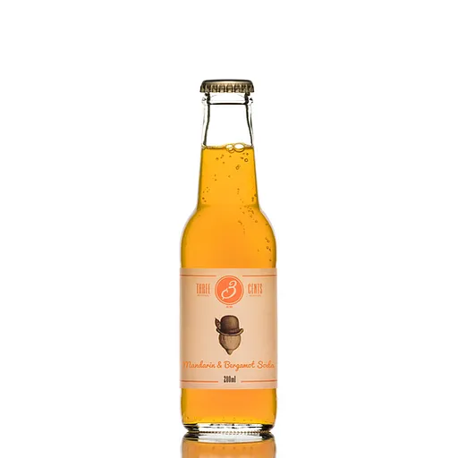 Three Cents Mandarin&Bergamot Soda 0,2l sklo