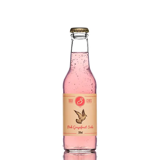 Three Cents Pink Grapfruit Soda 0,2l sklo