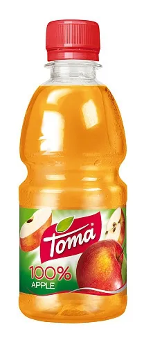 Toma jablko 100% 0,33l PET