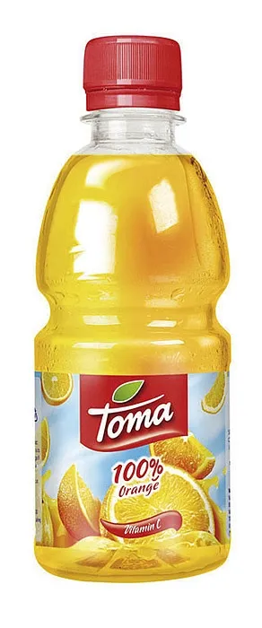 Toma pomeranč 50% 0,33l PET