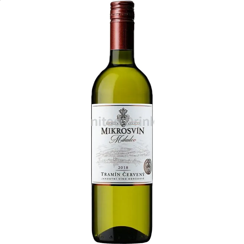 Tramín červený jakostní 0,75l Mikrosvín