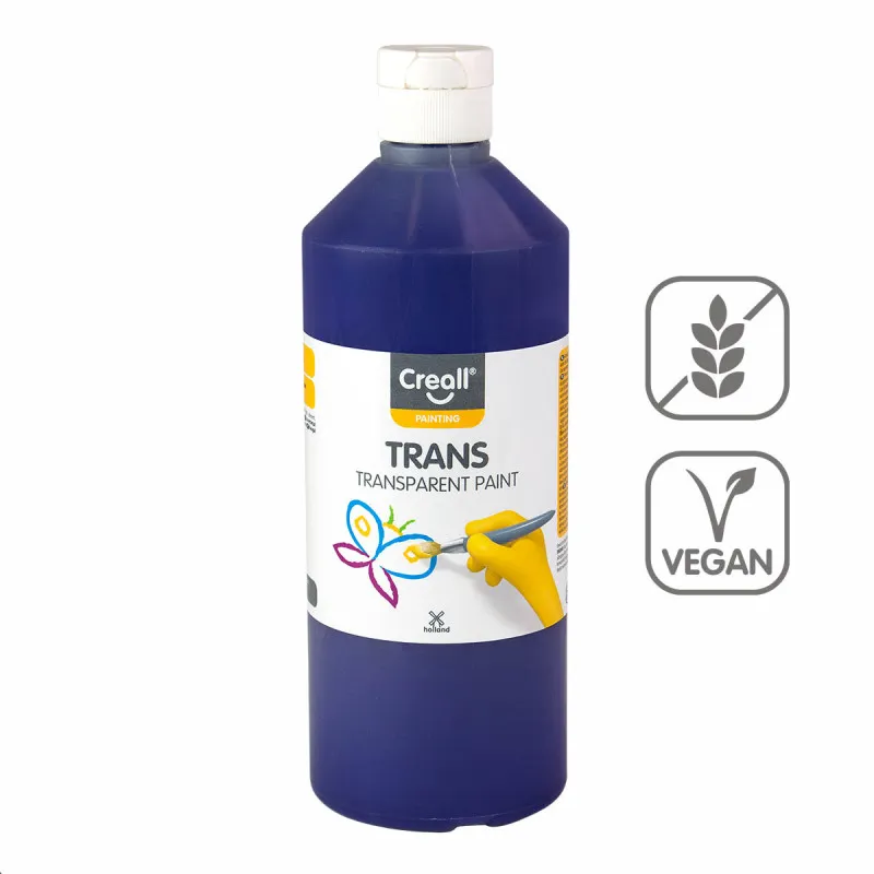Transparentní barva Creall Trans - 500 ml / violet