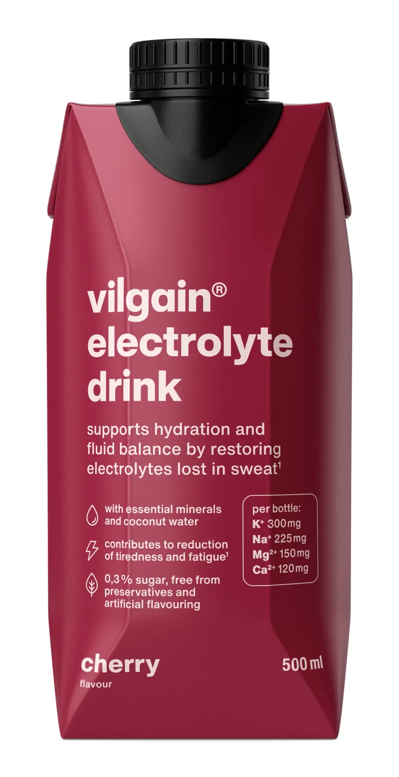 Vilgain Electrolyte drink 500ml Cherry