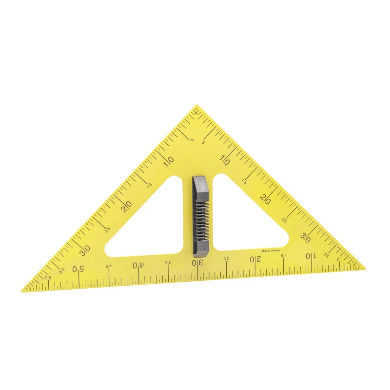 Trojúhelník na tabuli WISSNER - 45° 60cm / žlutá