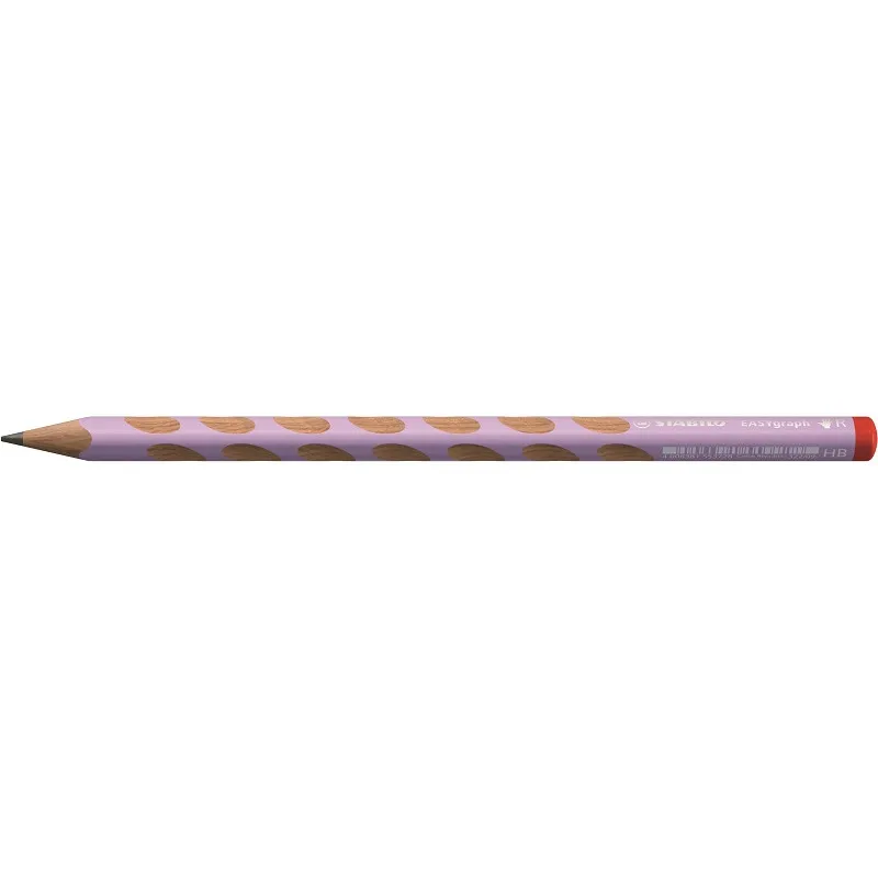 Tužka STABILO® EASYgraph PASTEL - HB / pro praváky / fialová