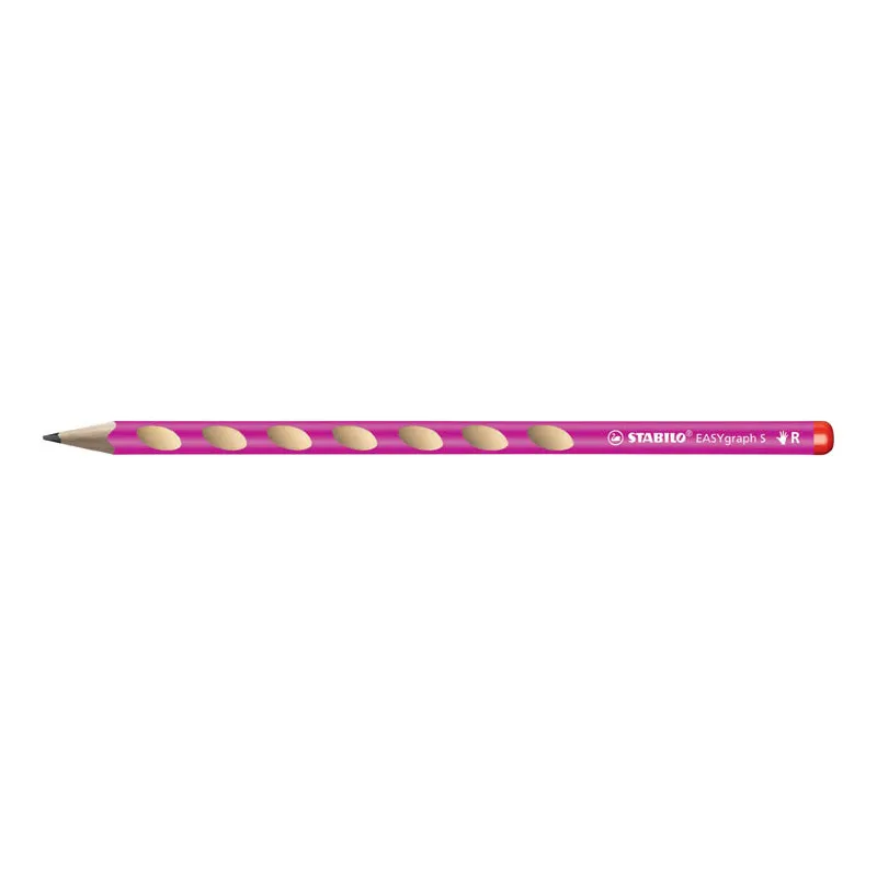 Tužka STABILO® EASYgraph Slim - HB / pro praváky / růžová