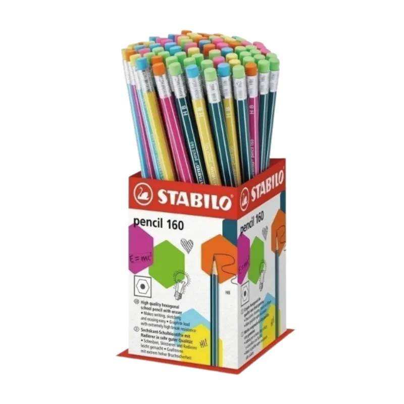 Tužka STABILO® pencil 160 - mix barev