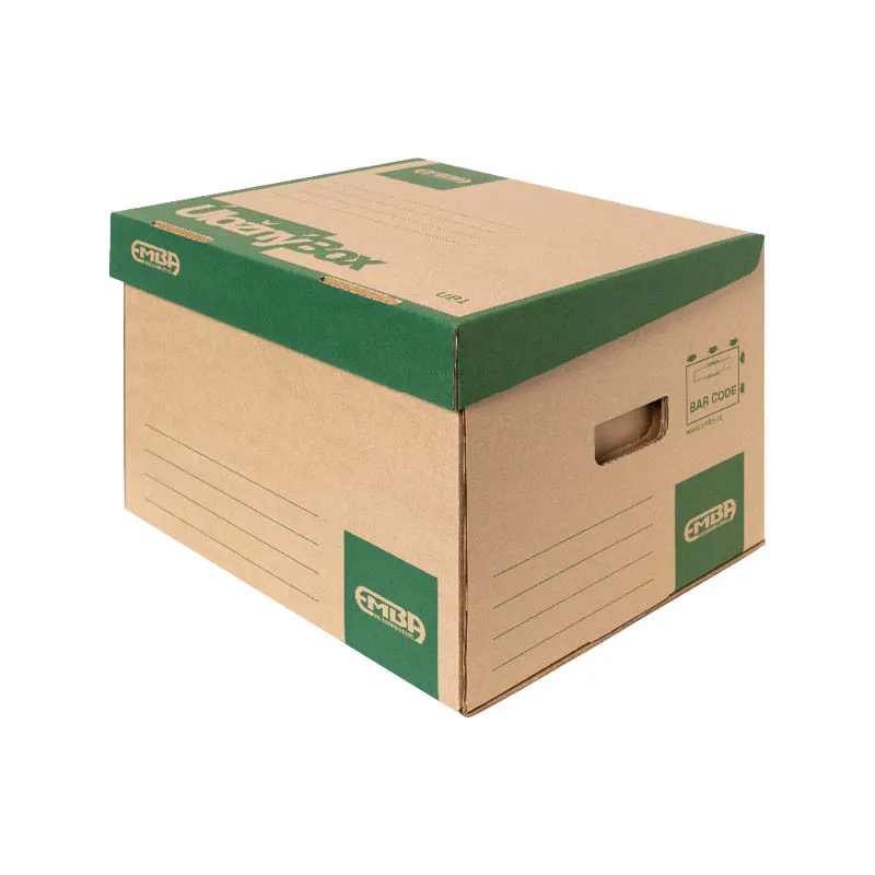 Úložný box Emba přírodní hnědá / TYP UB1