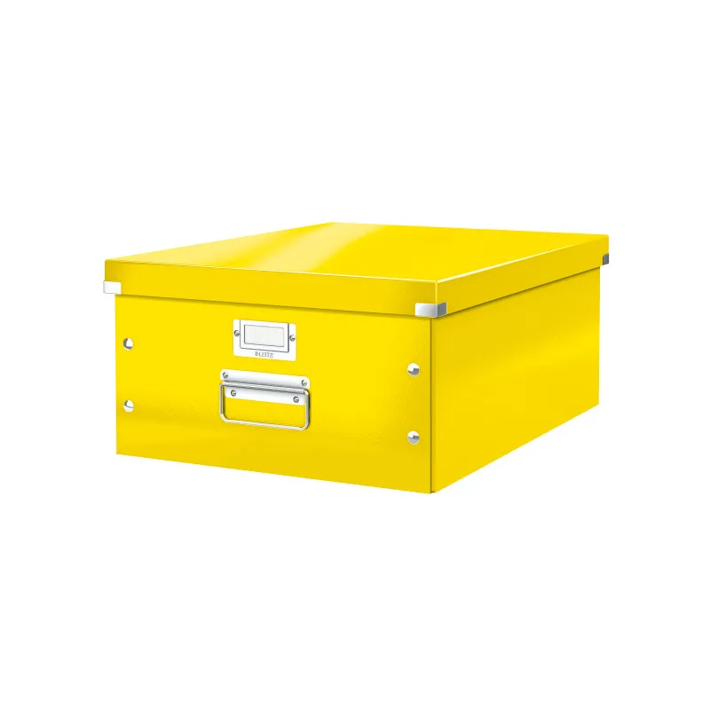 Univerzální krabice Leitz Click&Store - velikost L (A3) / žlutá