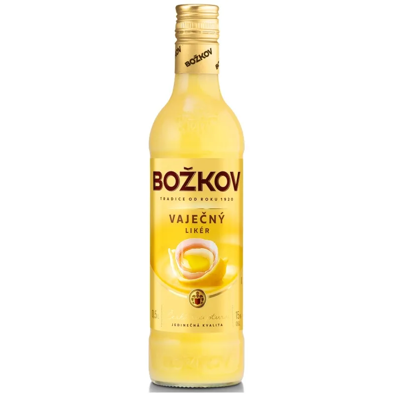 Božkov Vaječný likér 15% 0,5l