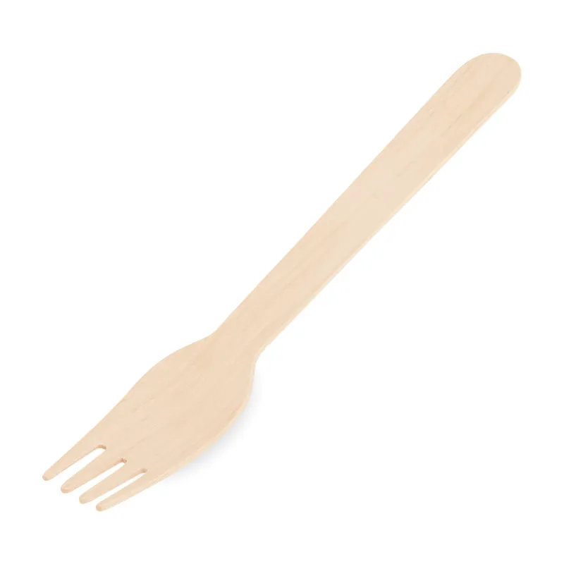 Vidlička dřevěná - 16 cm / 100 ks