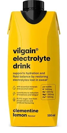Vilgain Electrolyte drink 500ml Mandarinka s citronem
