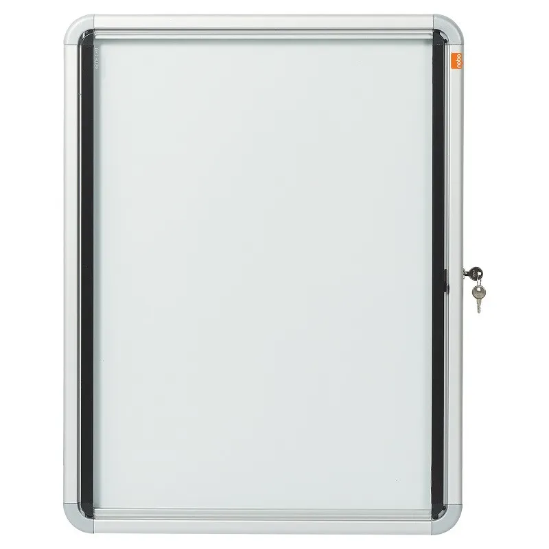 Vitrína Nobo Premium Plus - vnitřní / magnetická / kov / 4 x A4