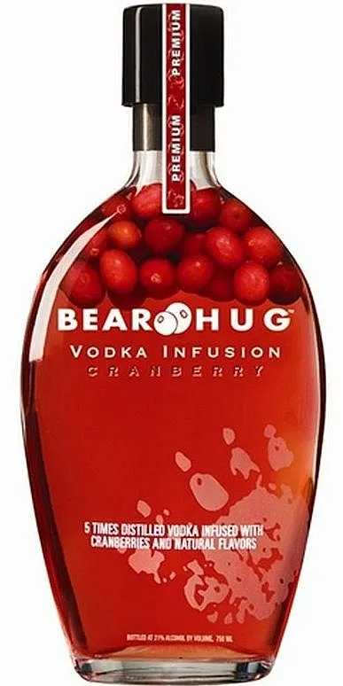 LITR Vodka Bear Hug Cranberry  21%1.00l