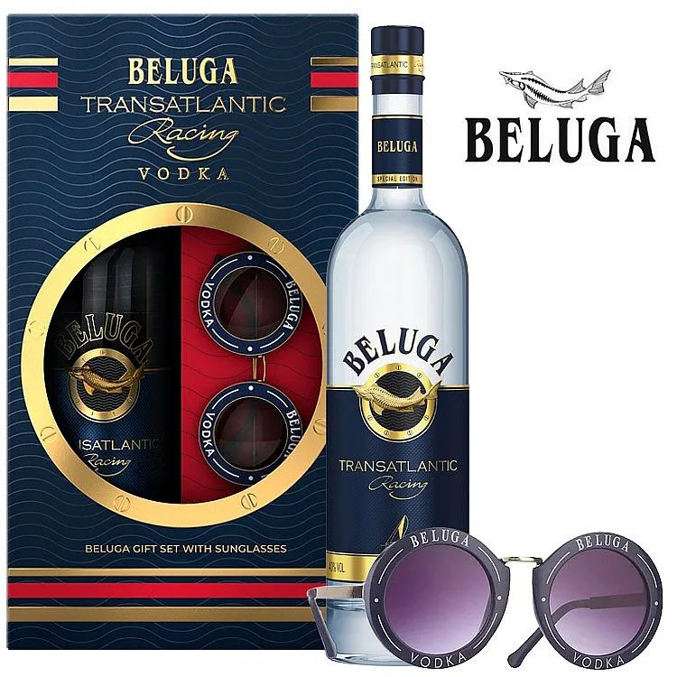 Vodka Beluga Transatlantic Racing + 1 brýle gB 40%0.70l