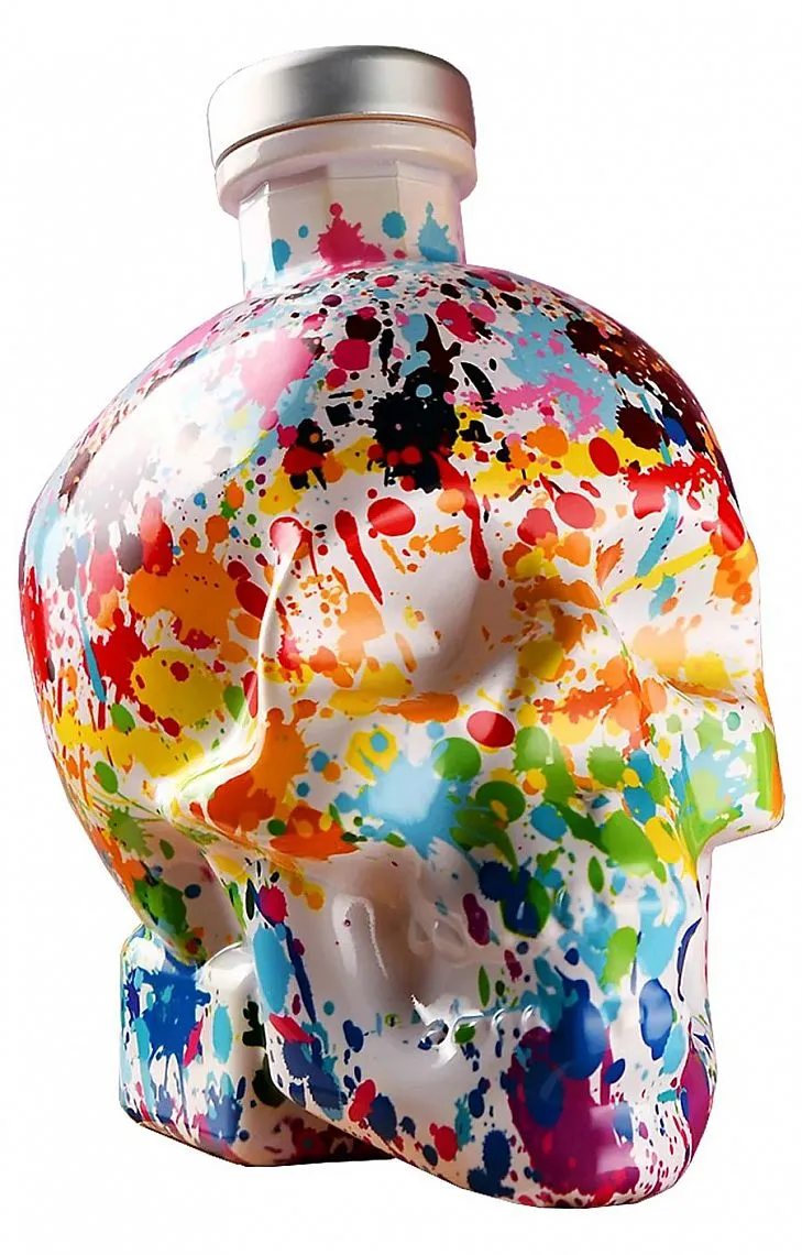 Vodka Crystal Head Pride Color 2023 tečkovaná ltd. 40%0.70l