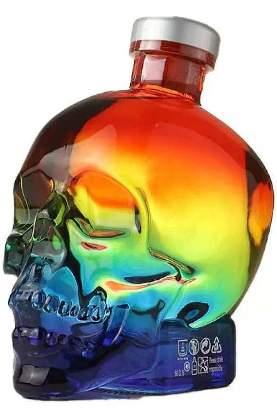 Vodka Crystal Head Pride Rainbow 2022 duhová ltd. 40%0.70l
