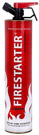 Vodka Firestarter - červená lahev  40%0.70l