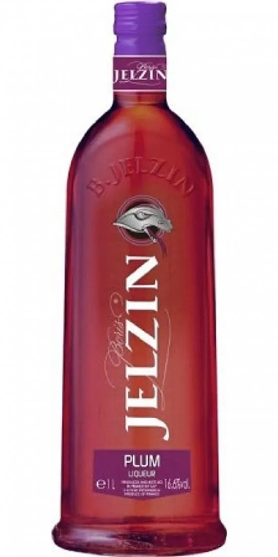 Vodka Jelzin Plum - Švestka  18%0.70l
