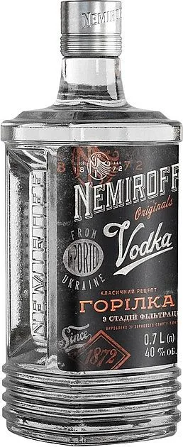 Vodka Nemiroff ORIGINAL čirá 40%0.70l