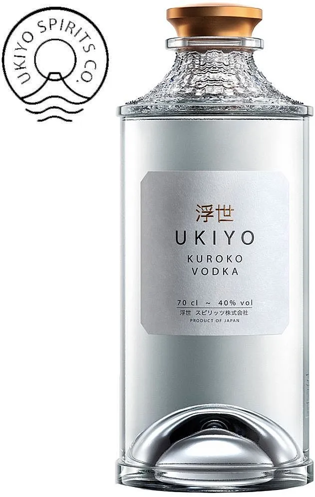Vodka Ukiyo Kuroko Japan Rise 40%0.70l