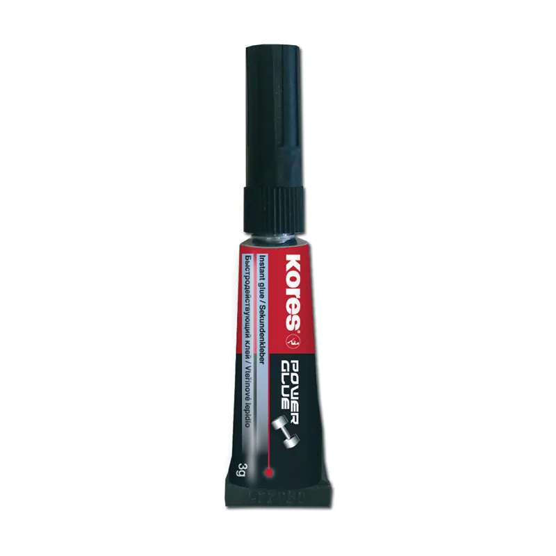Vteřinová lepidla Kores - Power Glue - 3 g