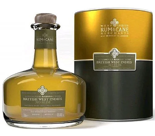 West Indies R&C Merchants British XO v plechu 43%0.70l