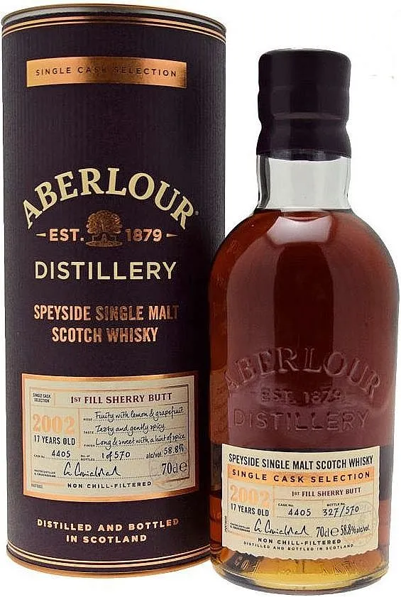 Whisky Aberlour 2002 Single Cask Sherry 17y GT 58.8%0.70l