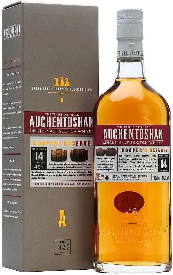 Whisky Auchentoshan 14y Coopers reserve gB 46%0.70l