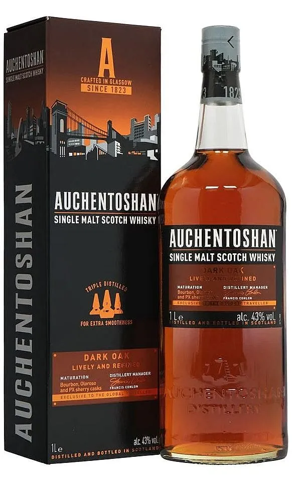 LITR Whisky Auchentoshan Dark Oak gB 40%1.00l