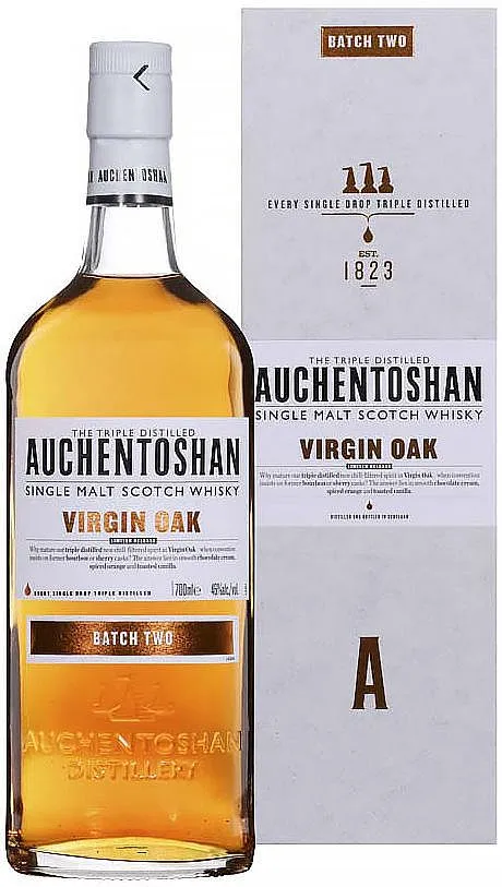 Whisky Auchentoshan Virgin Oak b.2 v krabičce 46%0.70l