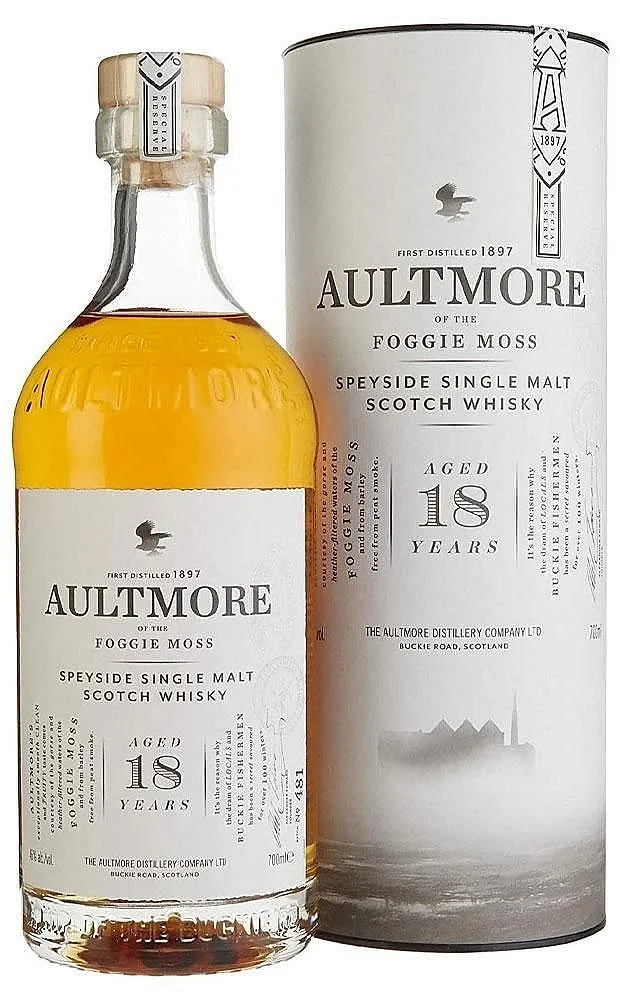 Whisky Aultmore 18y v tubě 46%0.70l