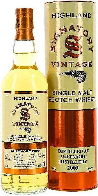 Whisky Aultmore 2009 Signatory v plechu 43%0.70l