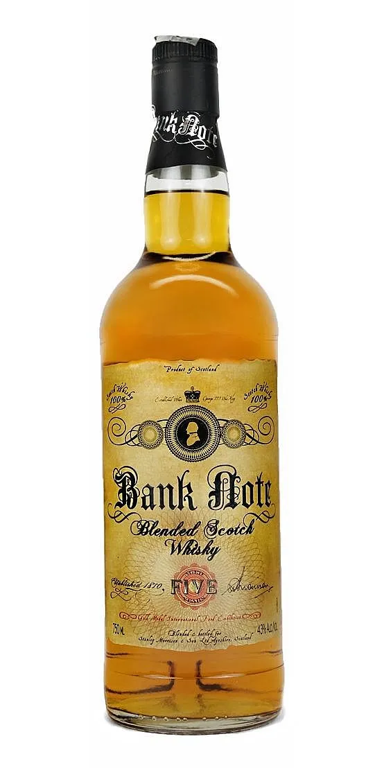 Whisky Bank Note 43%0.70l