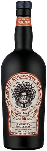 Whisky Big Moustache Tennessee Single malt 45%0.70l