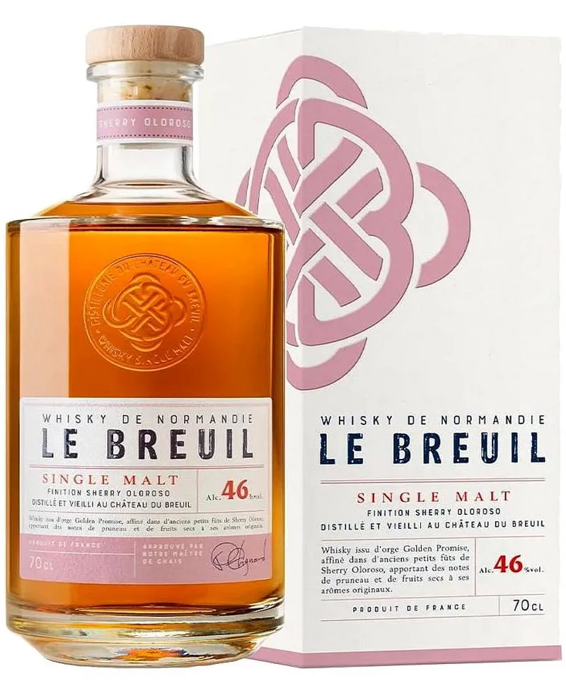 Whisky Breuil Single malt Oloroso  gB 46%0.70l