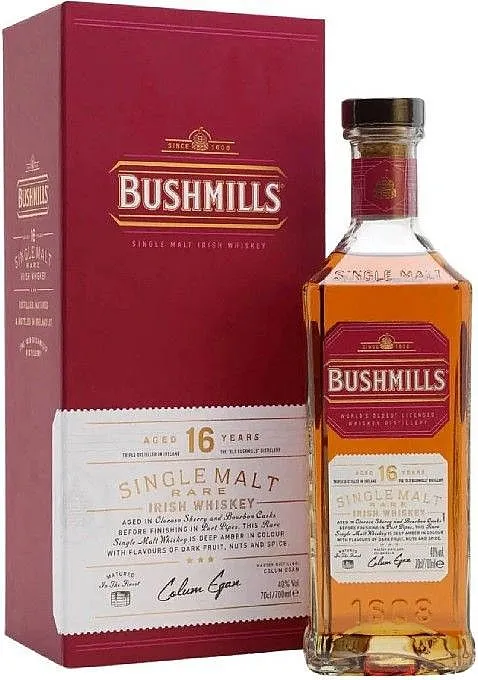 Whisky Bushmills 16y v krabičce 40%0.70l