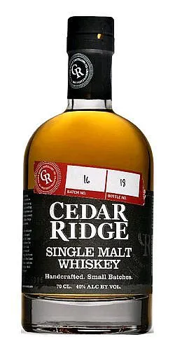 Whisky Cedar Ridge Single Malt 40%0.70l