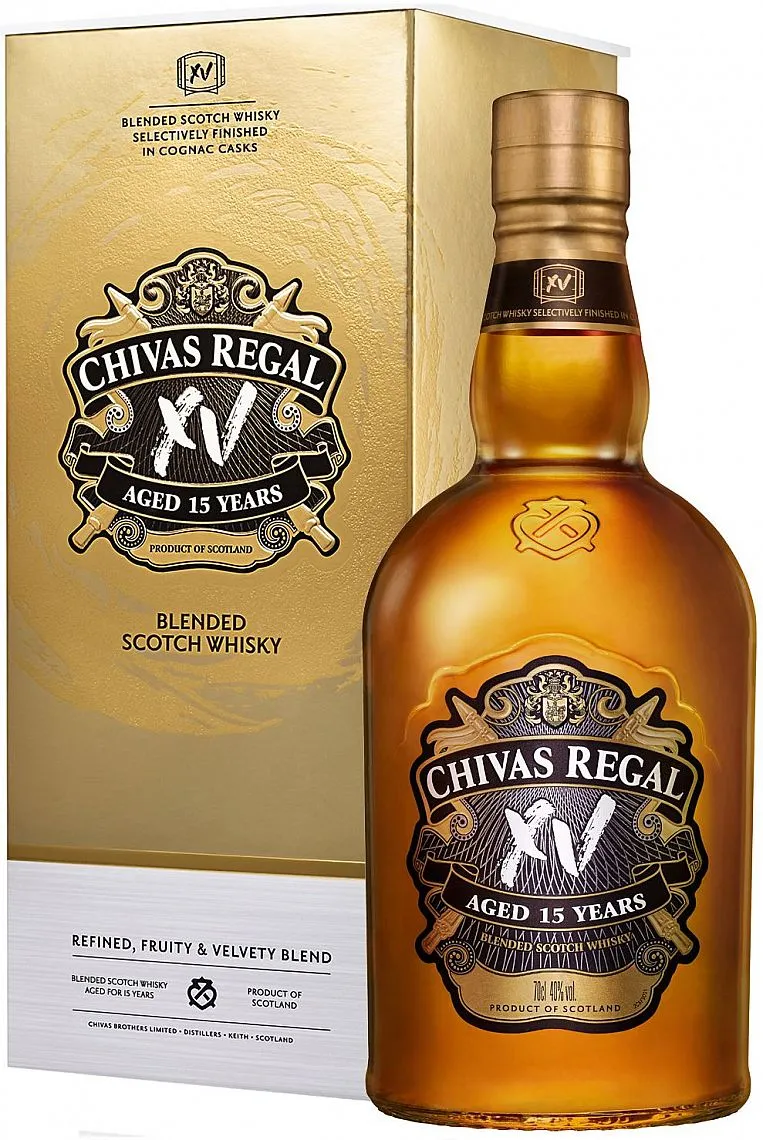 Whisky Chivas Regal 15y XV v krabičce  40%0.70l