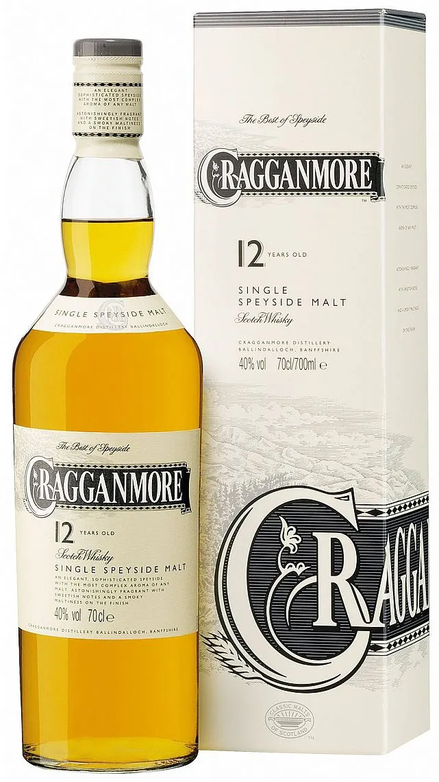 Whisky Cragganmore 12y v krabičce 40%0.70l