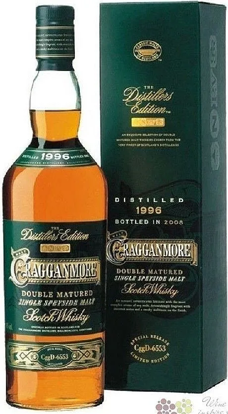 Whisky Cragganmore 1996 Distillers Edition 2008 gB 40%1.00l