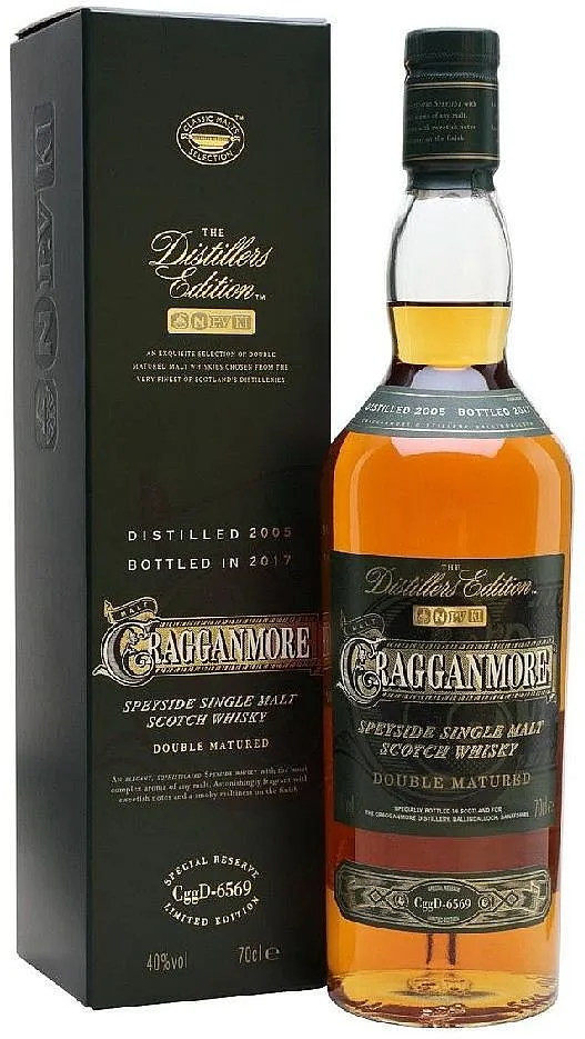 Whisky Cragganmore 2005 Distillers Edition 2017 v krabičce 40%0.70l